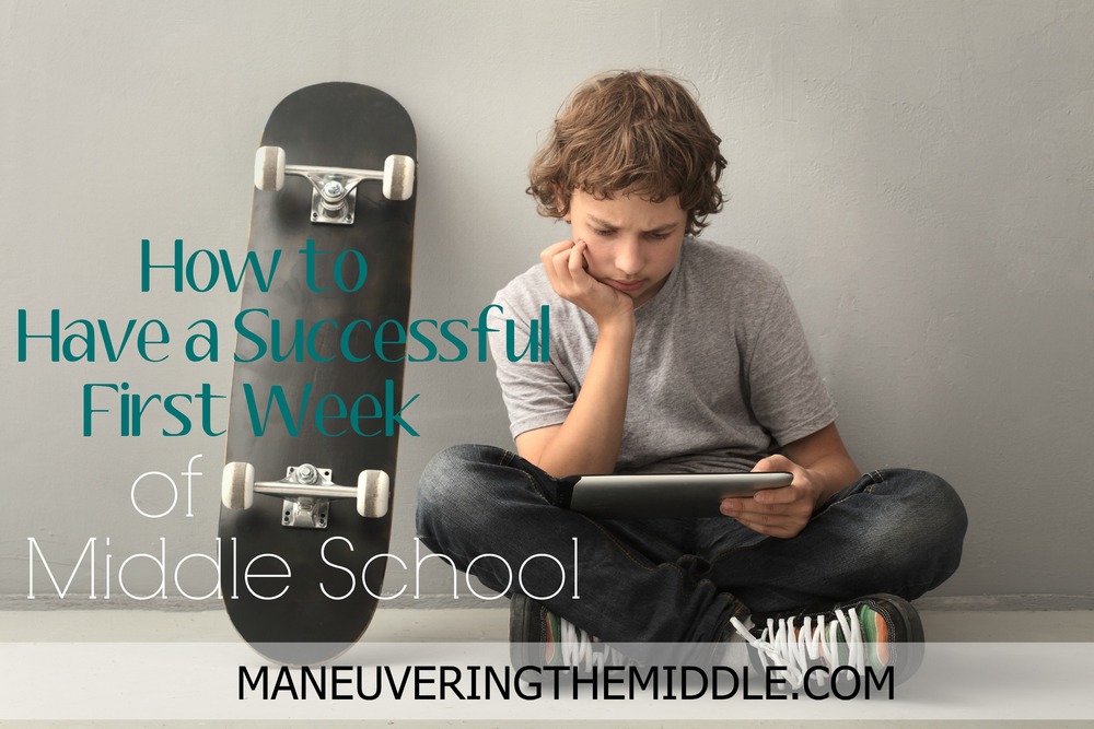 How to Have a Successful First Week of Middle School