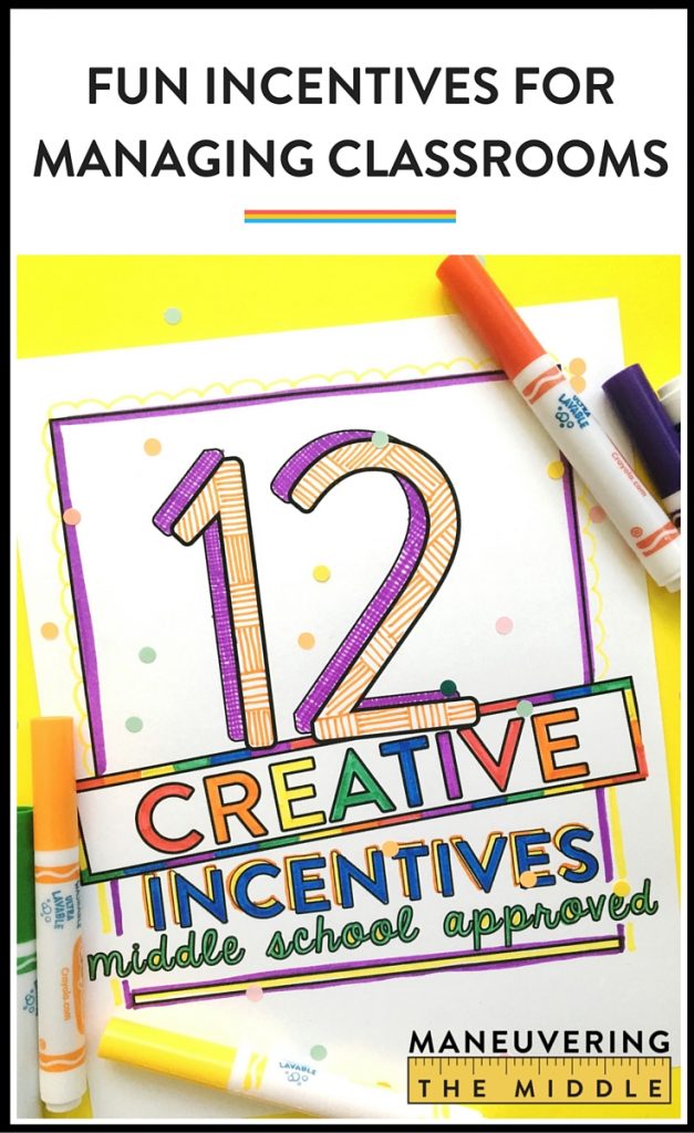homework incentives for middle school students